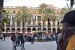 La Plaça Reial, une place emblématique et touristique dans la ville de Barcelone.