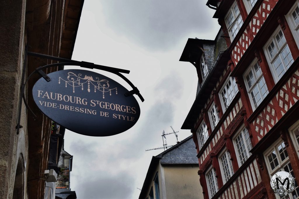 Colombage, Rennes, Commerces, Rues