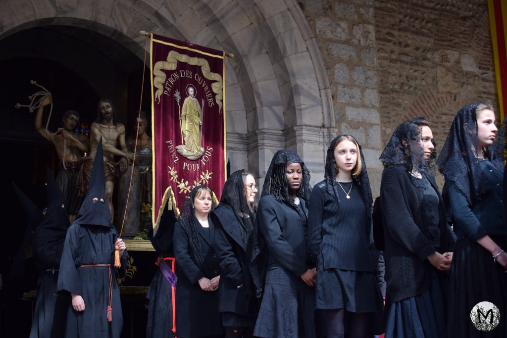 Procession, Sanch, Perpignan, Tradition