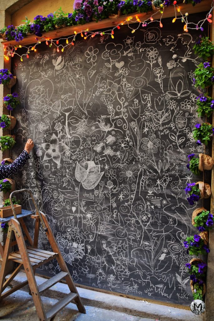 Fête, Fleurs, Gérone, Catalogne, Tableau