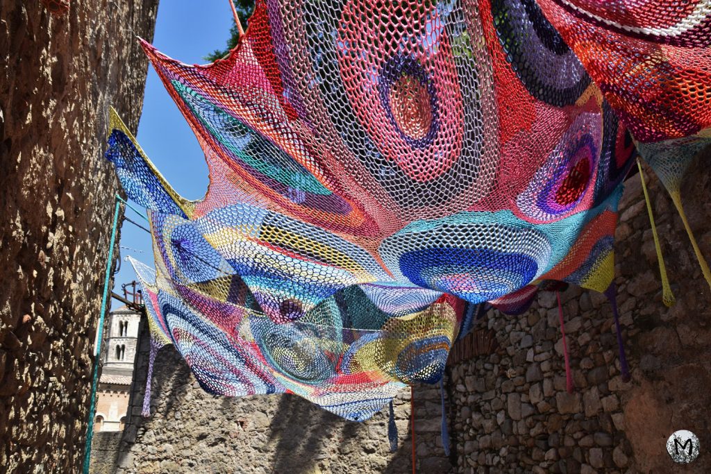 Fête, Fleurs, Gérone, Catalogne, Filet