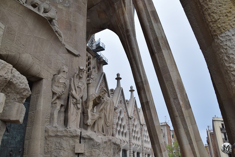 Sculptures; Barcelone; Sagrada Familia