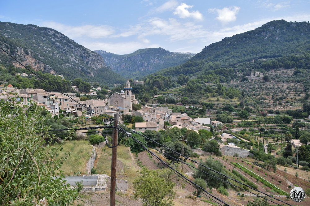 Vue d'ensemble du village de Valldemossa