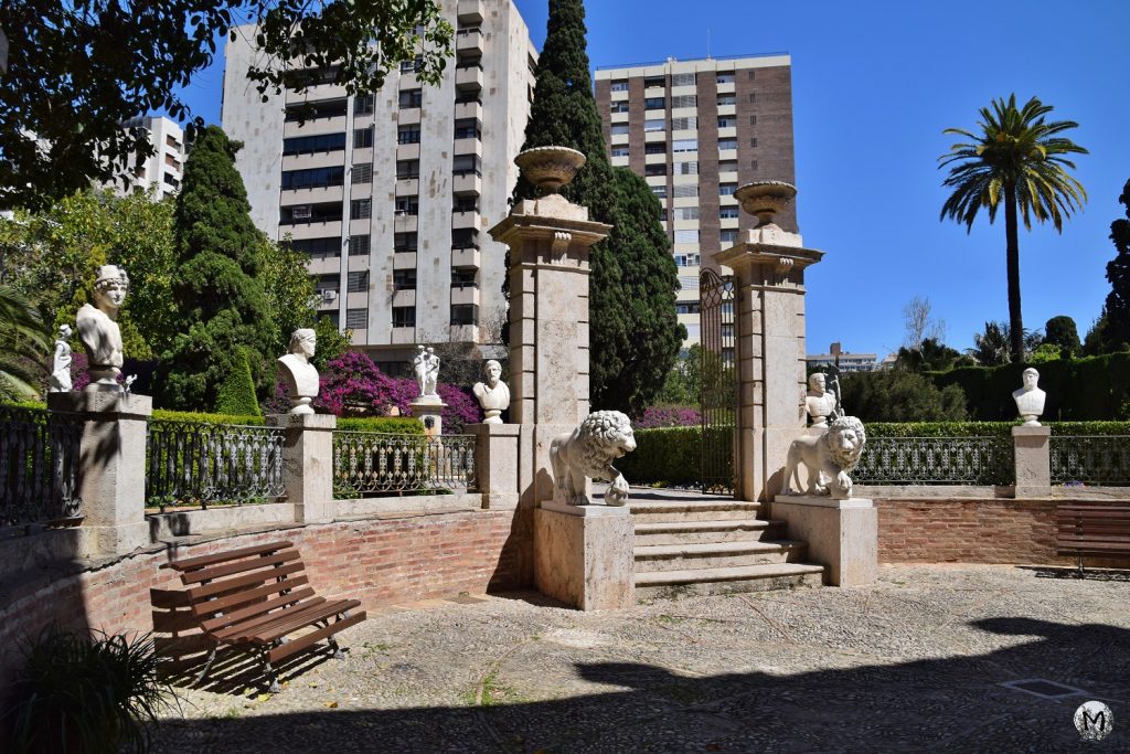 Entrée du Jardin de Monforte à Valencia