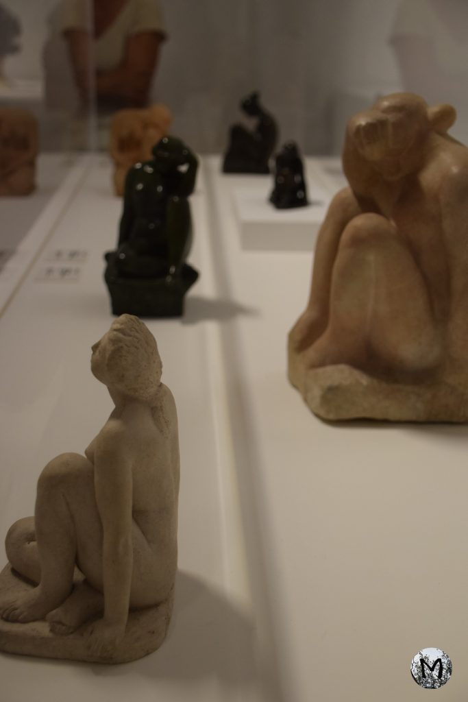 Sculptures miniatures de Rodin et de Maillol