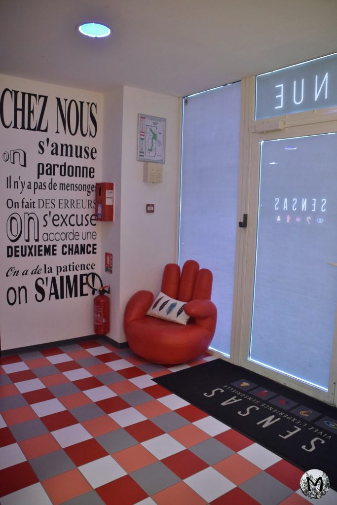 Hall d'accueil de l'activité Sensas