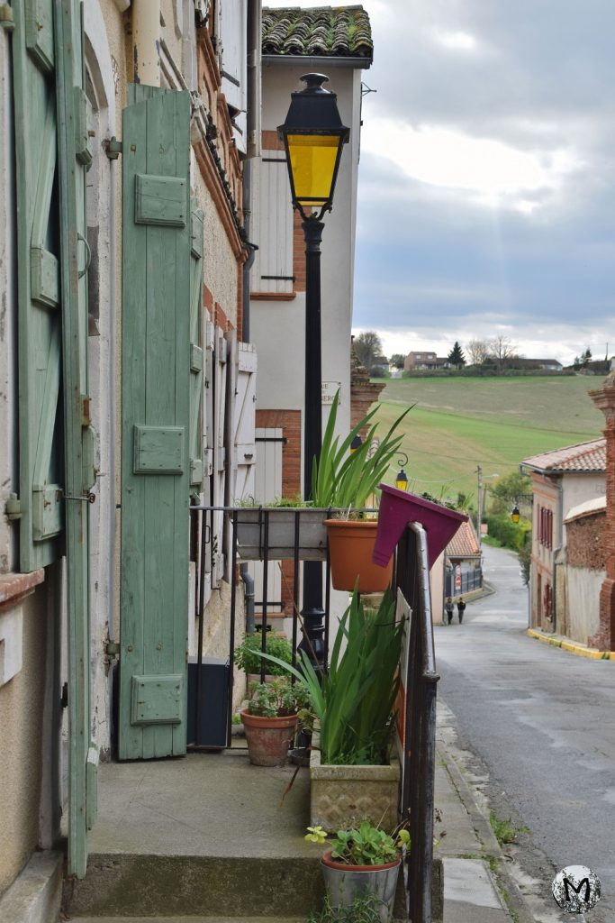 Porche de maison à Montesquieu Lauragais