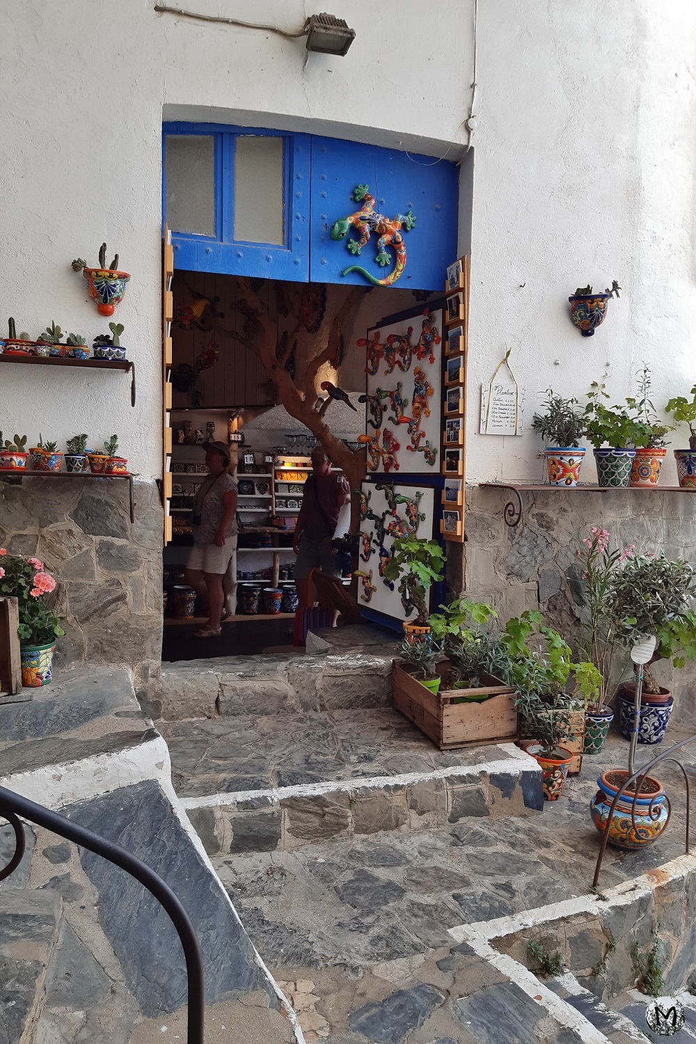 Une boutique de décorations à Cadaqués