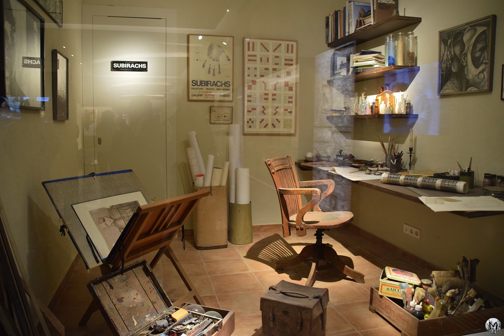 Atelier de conception de l'architecte Gaudi
