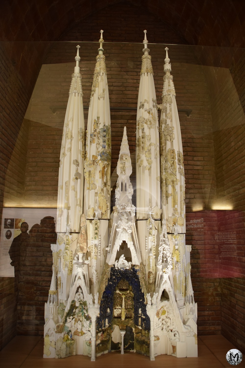 Maquette de la Sagrada Familia à Barcelone