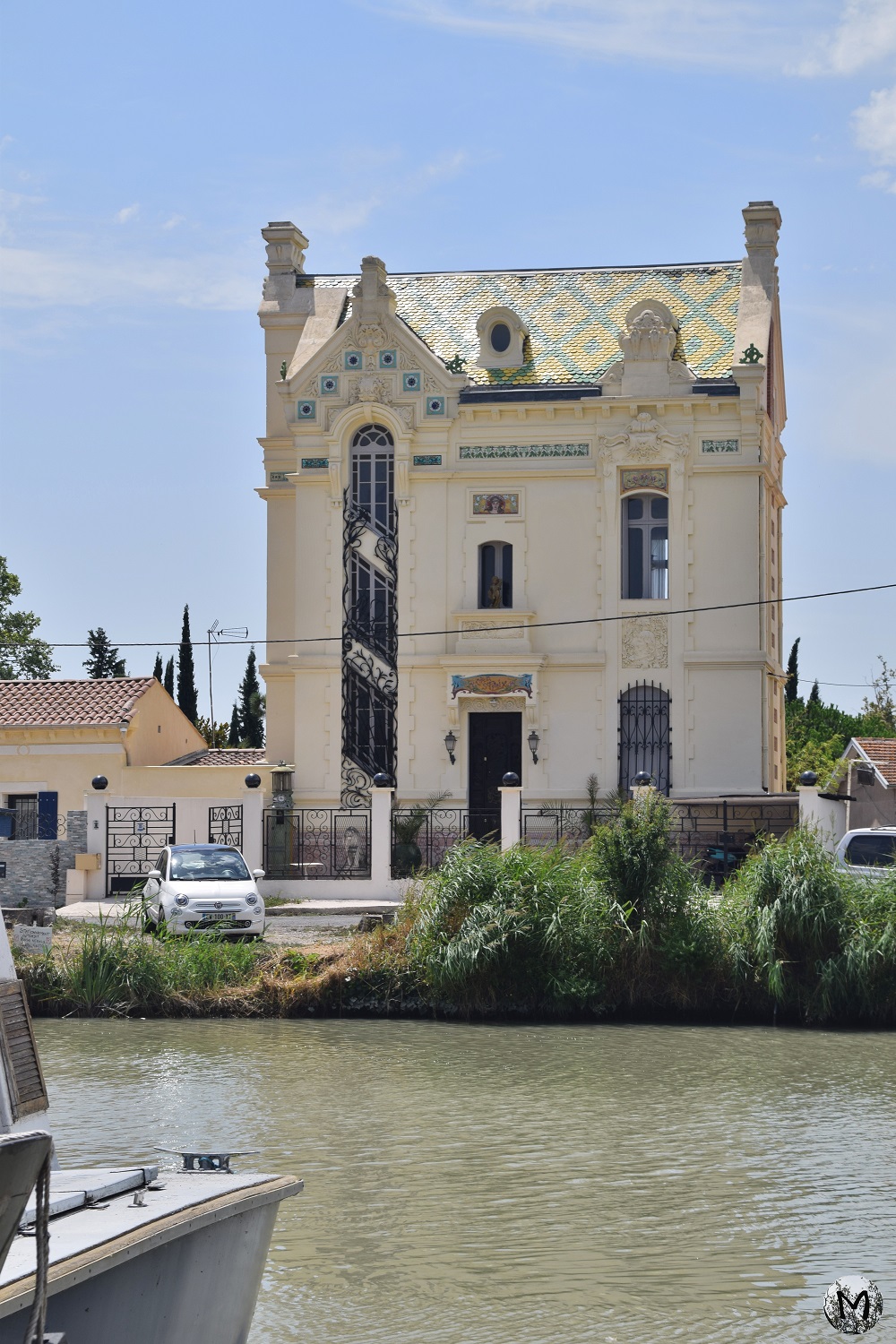 Maison particulière sur le Canal du Midi
