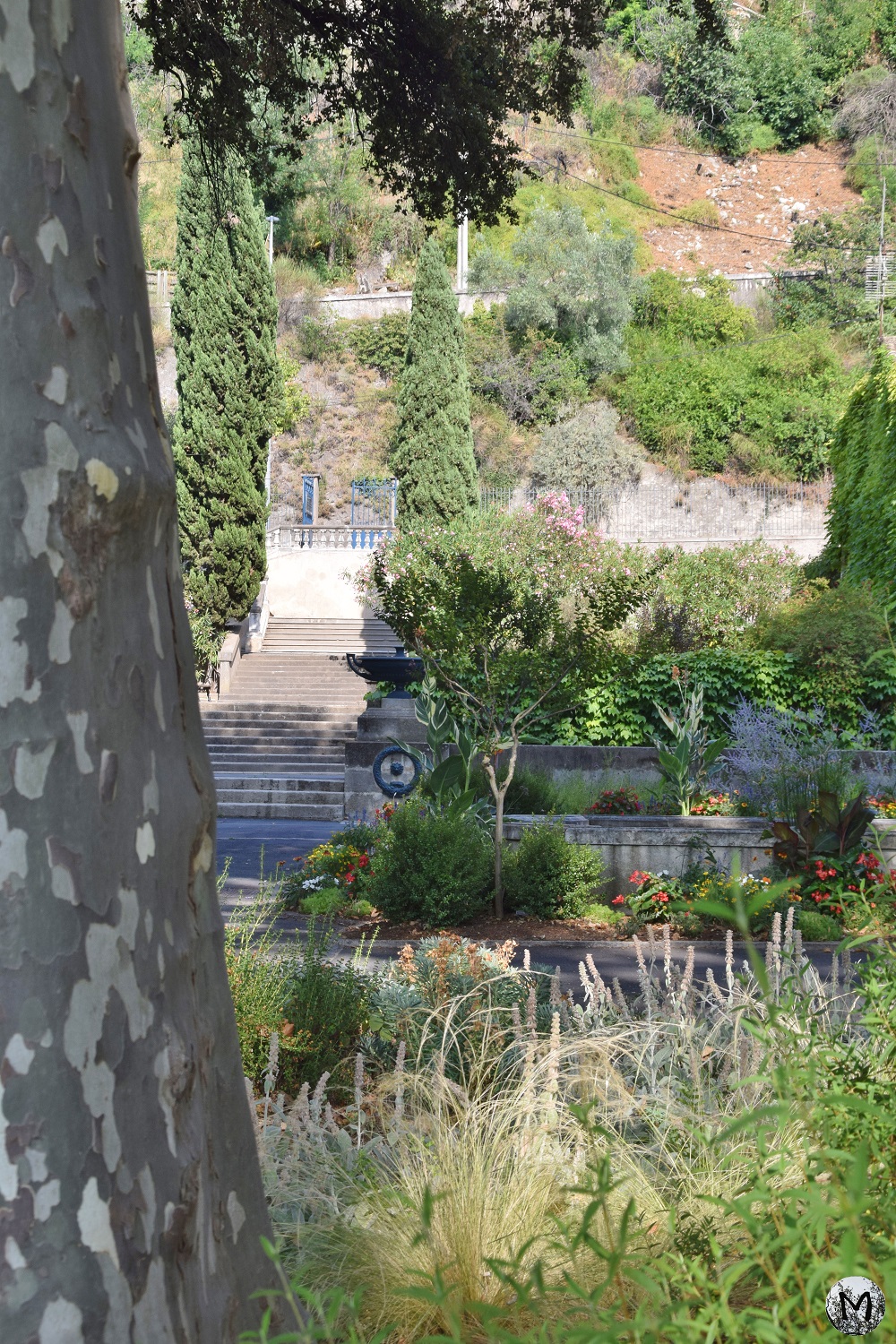 Parc de la Plantade dans la ville de Béziers