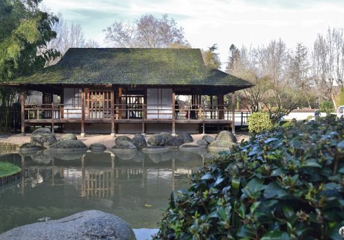 Pavillon du jardin japonais de Toulouse