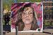 Street-art représentant Camille Lellouche