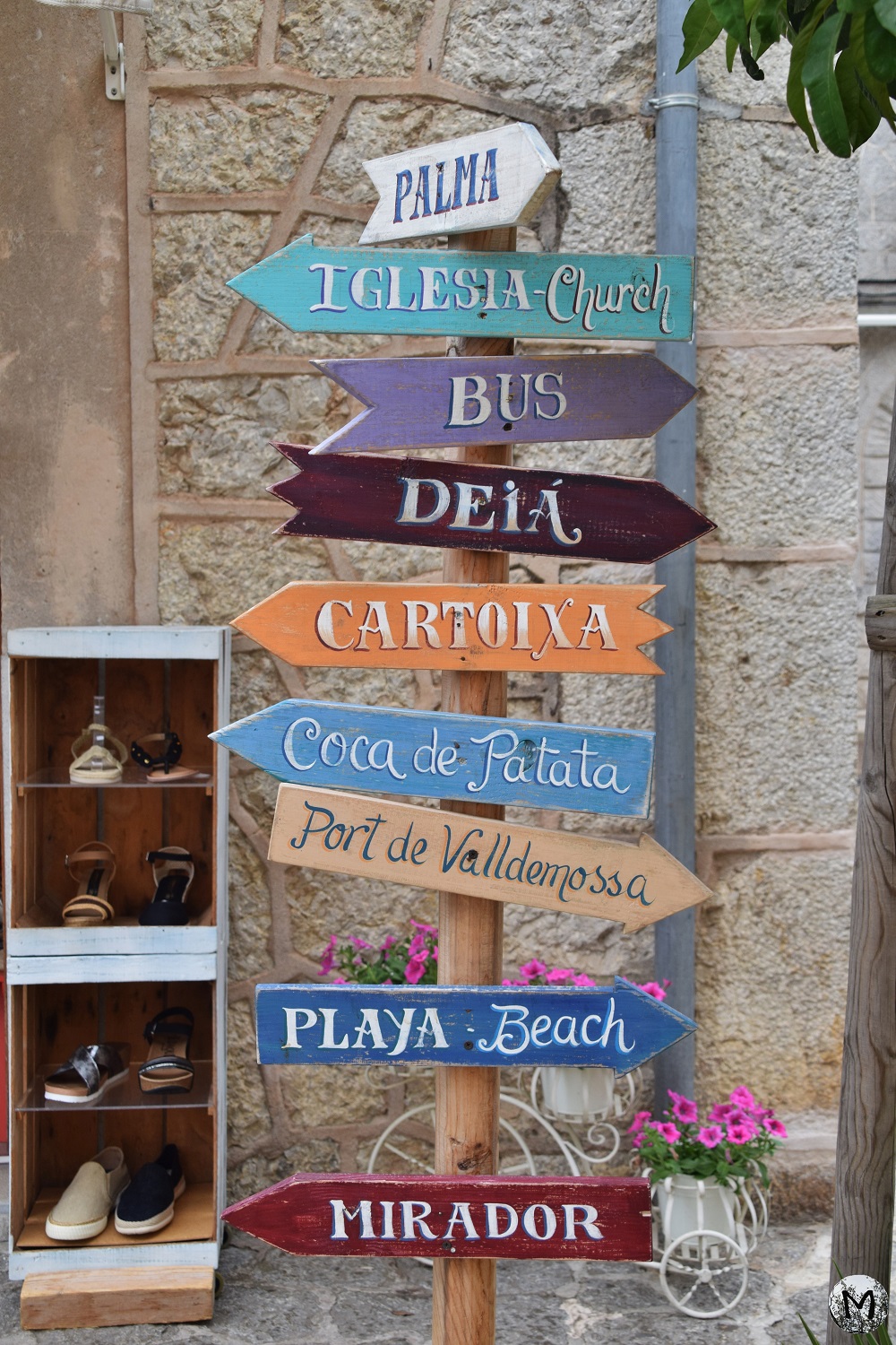 Panneaux décoratifs dans Valldemossa