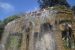 La cascade artificielle et son balcon au dessus à Nice, sur le site de la Colline du Château.